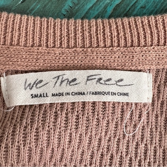 Free People We The Free Rainbow Dreams Pullover Knit Top Size Small - Picture 12 of 13